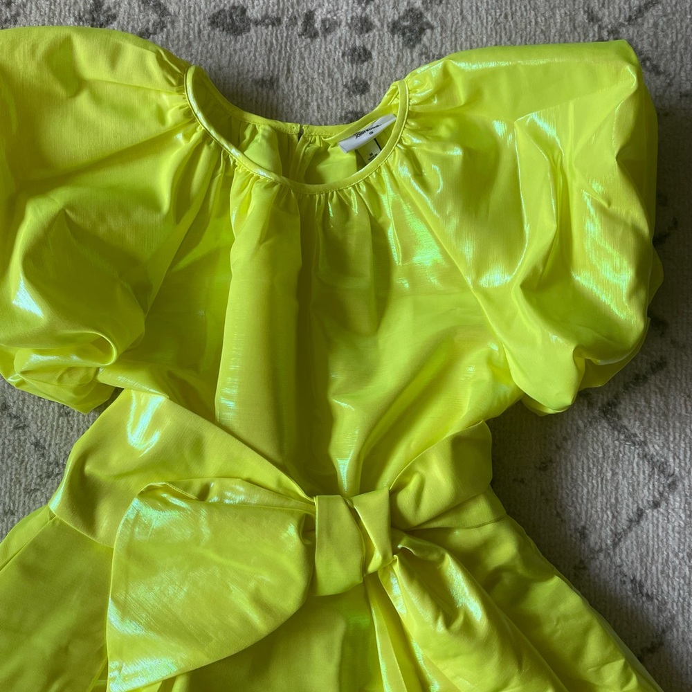 Christopher John Rogers For Target Puff Sleeve Ti… - image 3